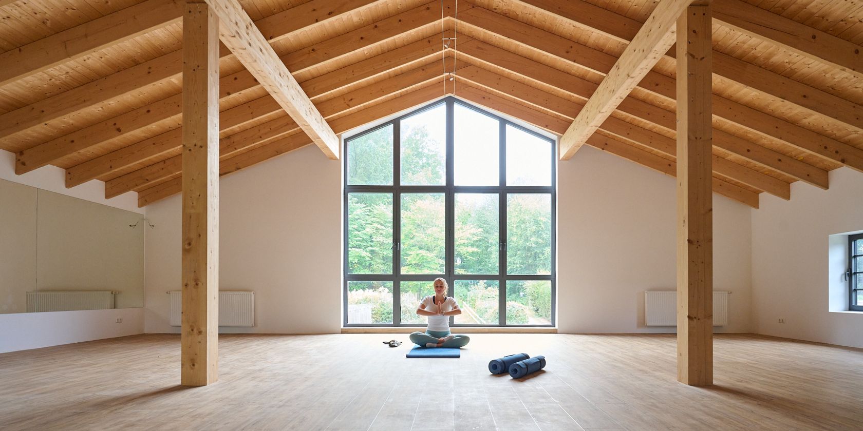 Yoga Raum in der Gronenberger Mühle