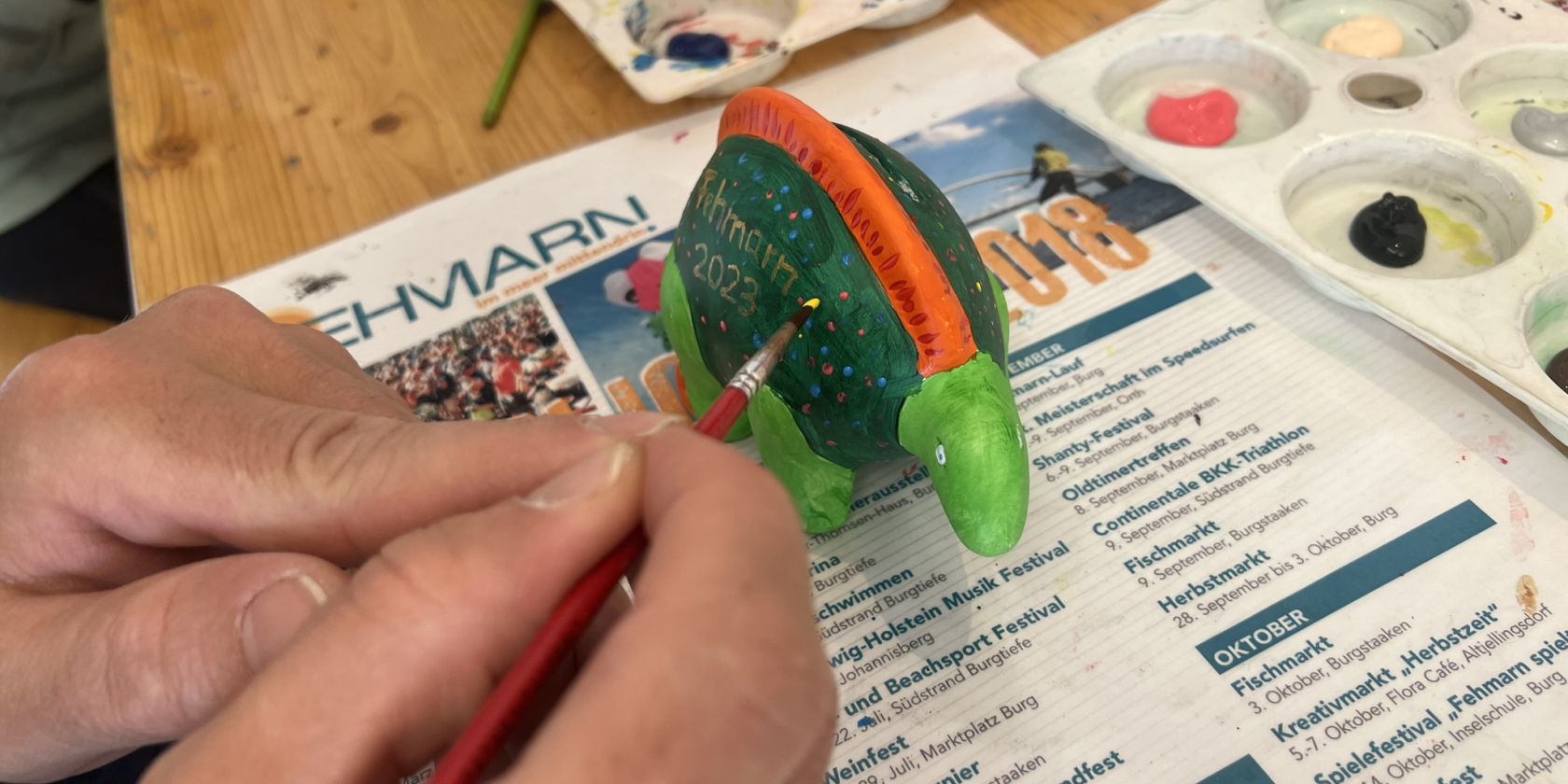 Porzellan bemalen, &copy; TSF