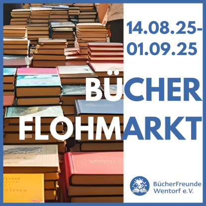 Bücherflohmarkt Bücherfreunde Wentorf e.V., © Bücherfreunde
