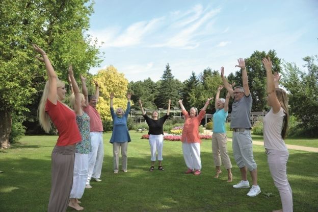 Lachyoga, Quelle: Reservix