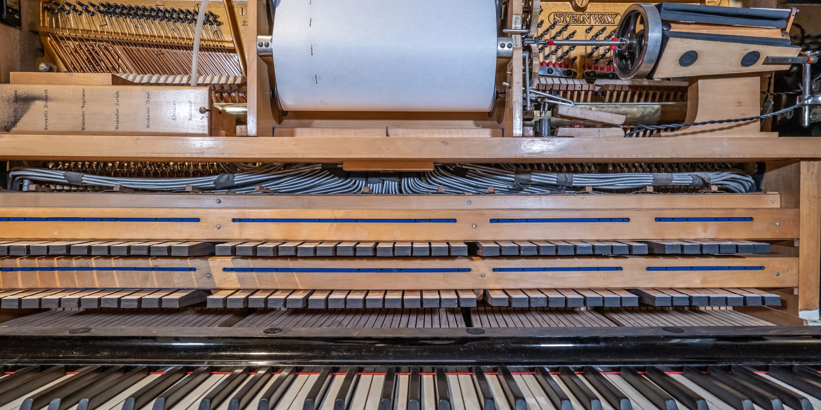 welte-klavier_detail-oben-mit-rolle-frontal-c-andreas-torneberg, &copy; Andreas Torneberg