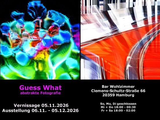 Guess What_abstrakte Fotografie_Vernissage, &copy; Kirsten Petersen
