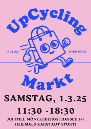 UpCycling Markt Flyer1.3.25, © Kreiserei GmbH