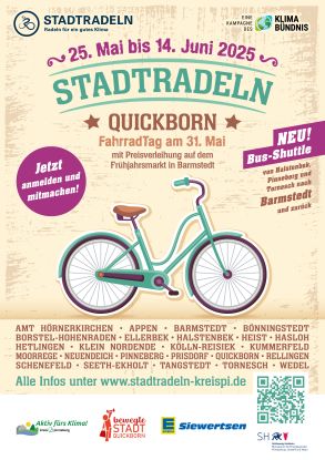 Plakat Stadtradeln 2025 18 Quickborn RZ WEB, © Kreis Pinneberg