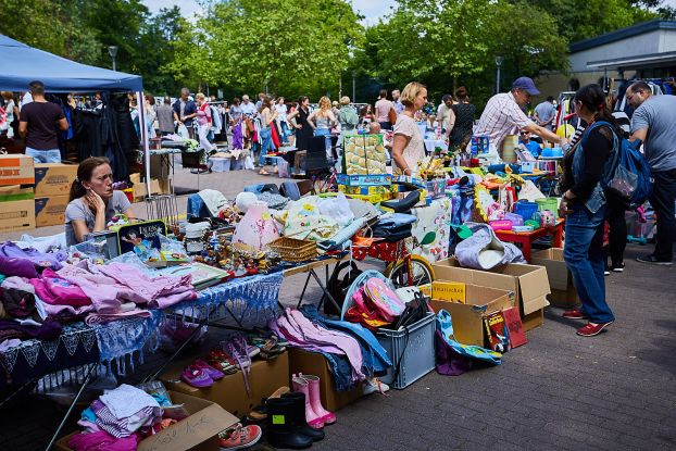 Tibargfest Flohmarkt, &copy; Wolfgang Kaiser