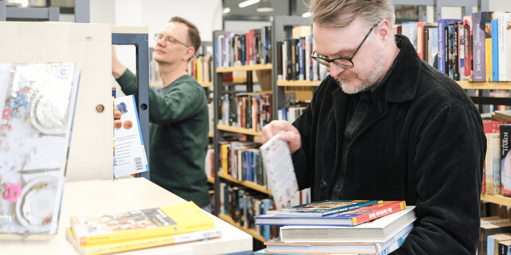 Bücherflohmarkt, © Falk von Traubenberg