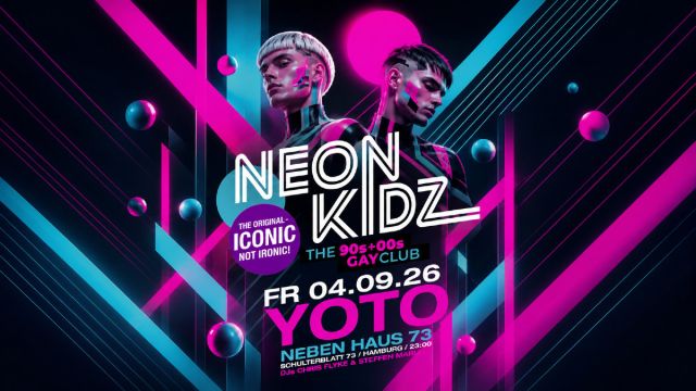 Flyer NEONKIDZ, &copy; NEONKIDZ