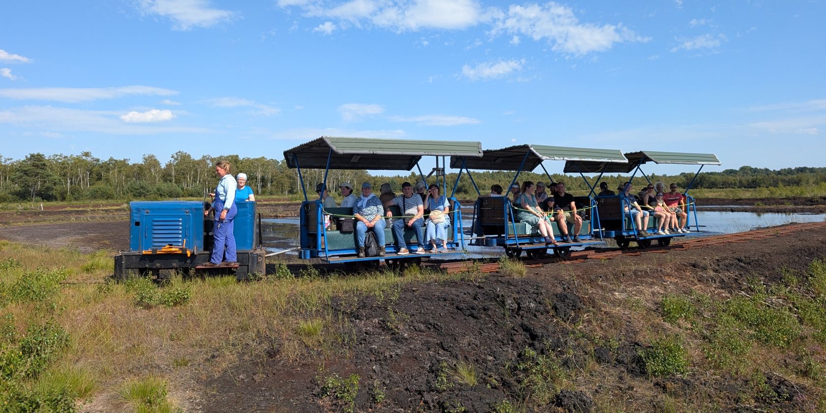 Torfbahn im Himmelmoor, &copy; Dan Zelck