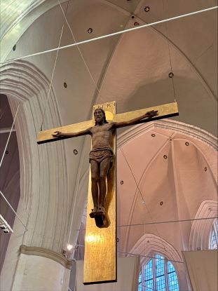 Kreuz aus dem S&uuml;dschiff St. Katharinen, &copy; Katharina Vetter