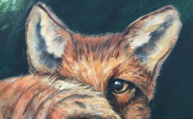 Malworkshop Tierisches, &copy; Marianne Harms-Metzger