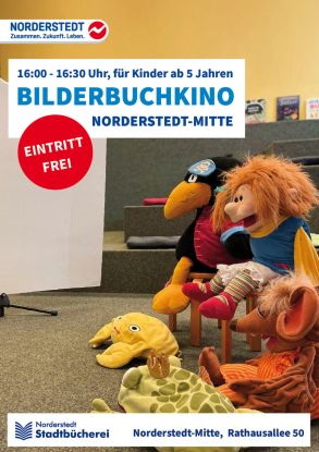 Bilderbuchkino N-Mitte, &copy; Stadt Norderstedt