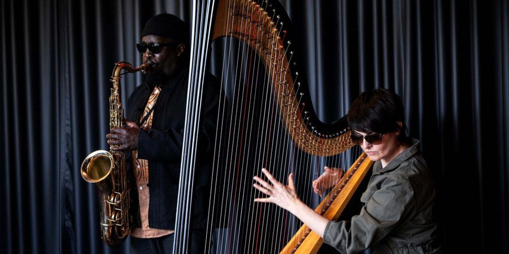 Alina Bzhezhinska & Tony Kofi / Mois&eacute;s P. S&aacute;nchez, &copy; tatiana Gorilovski