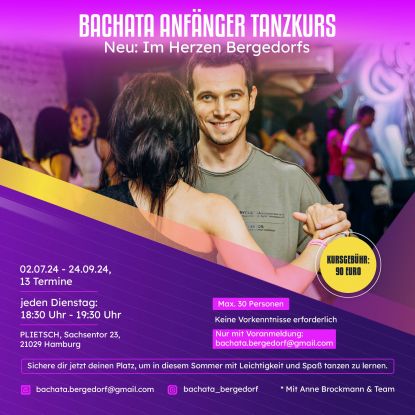 Bachata Basic Tanzkurs, © Anne Brockmann und Team