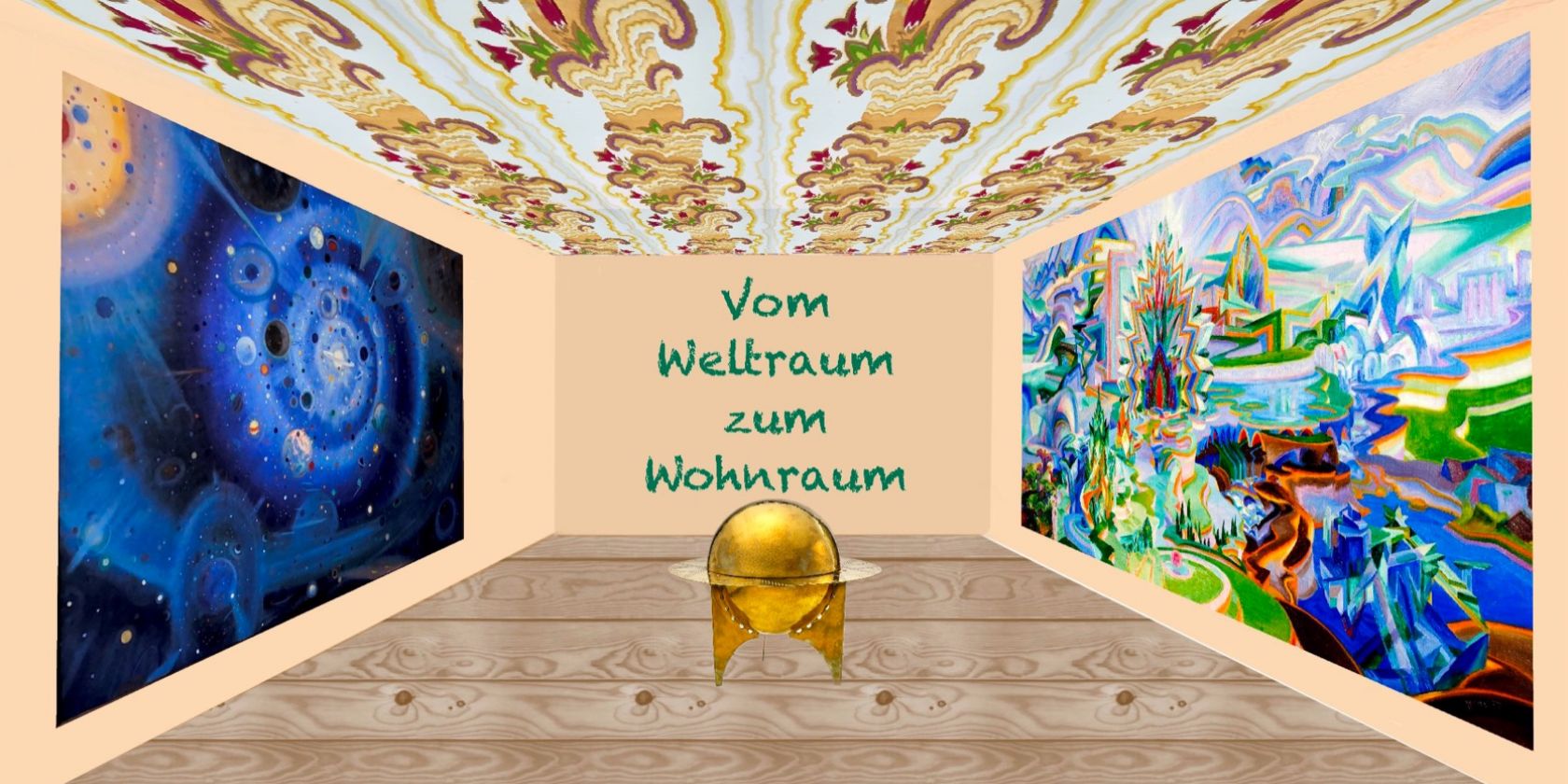 Vom Weltraum zum Wohnraum - nach dem Vorbild von Wenzel Hablik, © Wenzel-Hablik-Museum