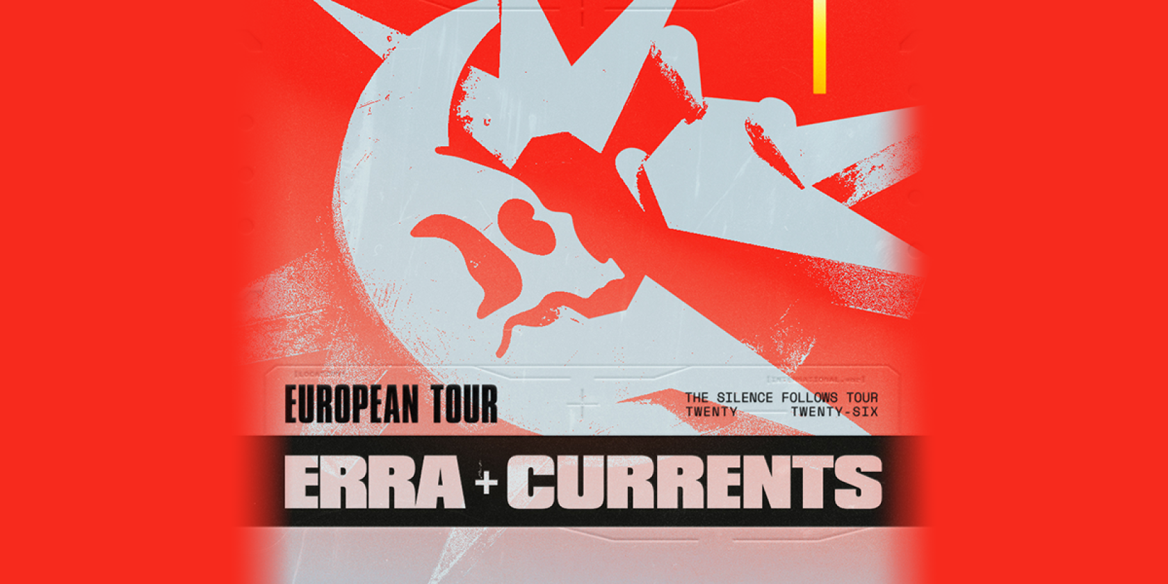 CURRENTS + ERRA - The Silence Follows Tour, &copy; links im Bild