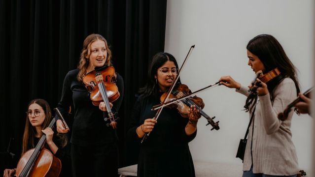 Workshop: Klassiko Orchesterinstrumente, &copy; Sophie Wolter