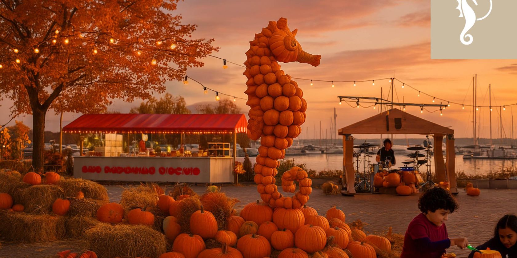 Pumpkin and sea_Impressions, &copy; TSNT GmbH - Dieses Bild wurde mithilfe einer KI erstellt, da es sich bei der Veranstaltung um ein neues Format handelt.