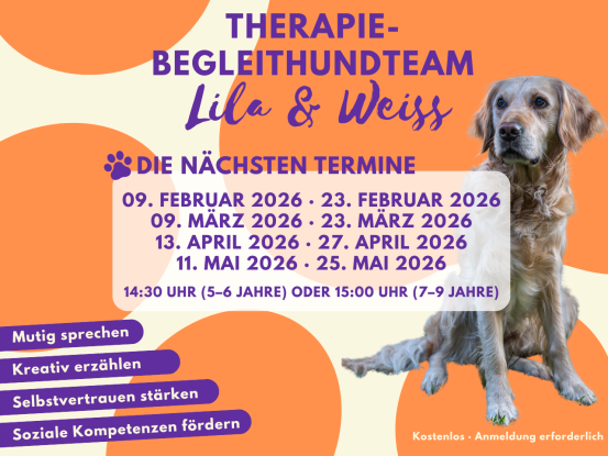 Termine und Hund, &copy; Stadtbibliothek Itzehoe