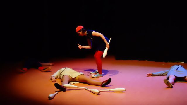 Ein Zebra am Abgrund, © Hemmschwellungen (c) Juri