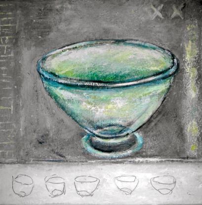 Glas in der Malerei, © Marianne Harms-Metzger