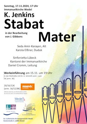 K. Jenkins - Stabat Mater (arr. J. Gibbons) - Konzert, Quelle: Reservix