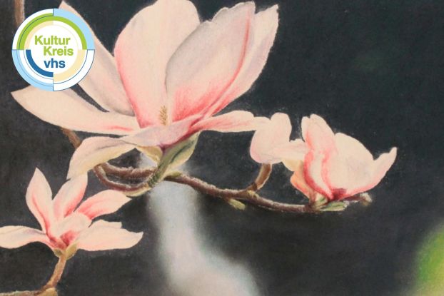 Painting with pastel chalk - motif of your choice, &copy; VHS
