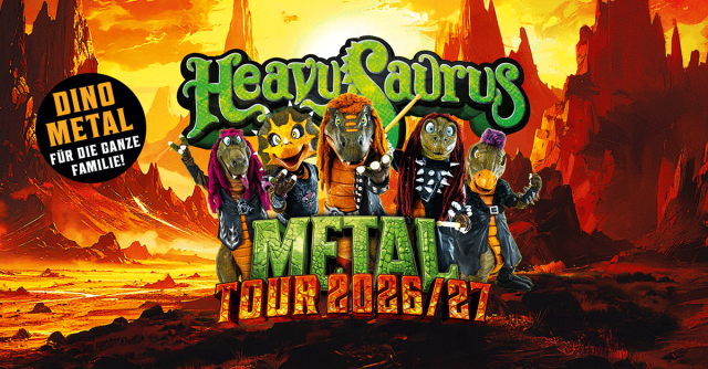 Meet & Greet Upgrade - Heavysaurus - Metal Tour 2026, &copy; see on the left