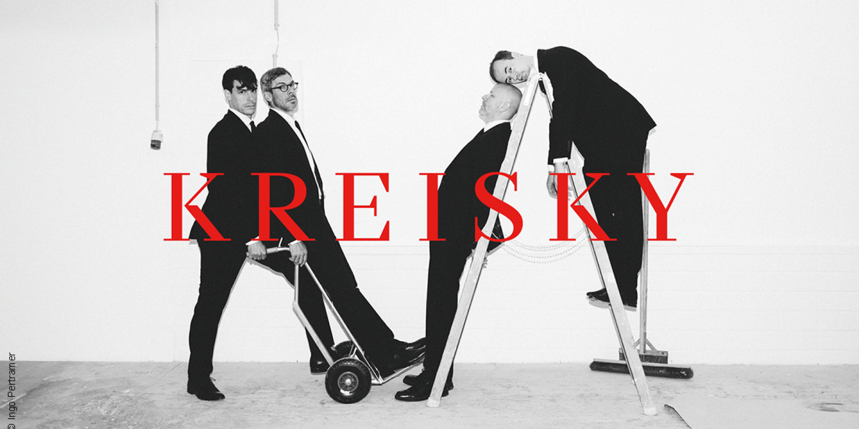 Kreisky - Adieu Unsterblichkeit Tour 2026, &copy; links im Bild