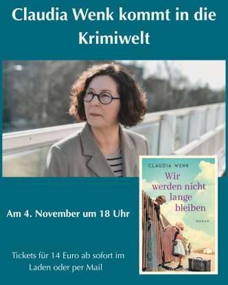 Claudia Wenk kommt in die Hamburger Krimiwelt, &copy; Claudia Wenk