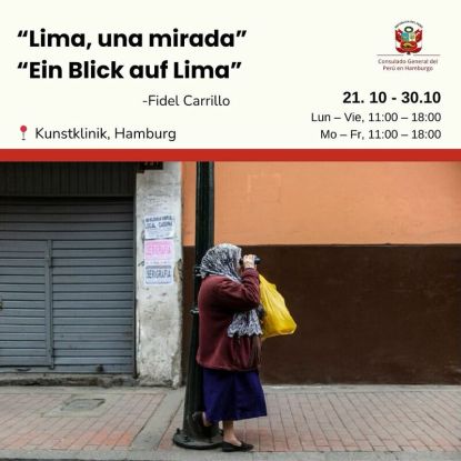 Ausstellung ''Ein Blick auf Lima'', © Foto: Fidel Carrillo