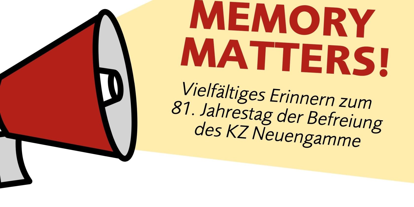 Banner Memory Matters, &copy; SHGL, 2026
