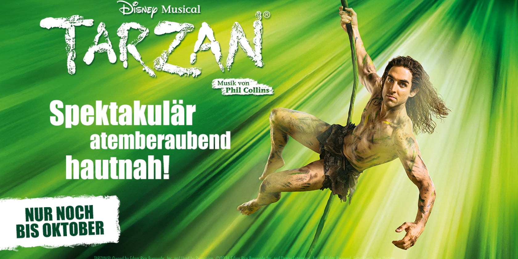 Disneys Musical TARZAN, &copy; see on the left