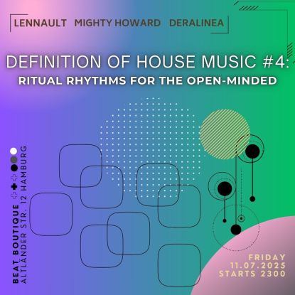 Definition Of House #4 - Ritual Rhythms for the Open-Minded, © Beat Boutique