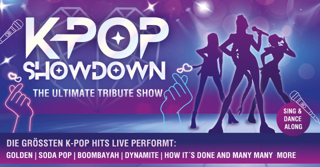 K-POP Showdown - The Ultimate Tribute Show, &copy; links im Bild