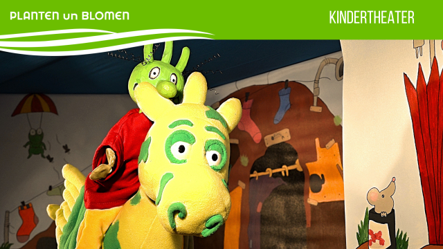 Kindertheater &bdquo;Die Olchis und der Schmuddelhund&ldquo; von Erhard Dietl., &copy; Moritz Madsen