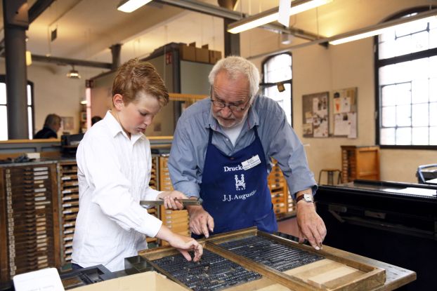Satz und Druck, © Foto: SHMH/Susanne Dupont