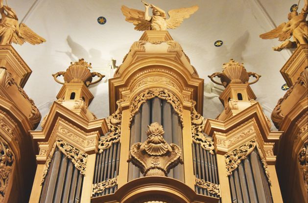 Ausschnitt Oberwerk gro&szlig;e Orgel in St.&nbsp;Katharinen, &copy; Wiebke Veth