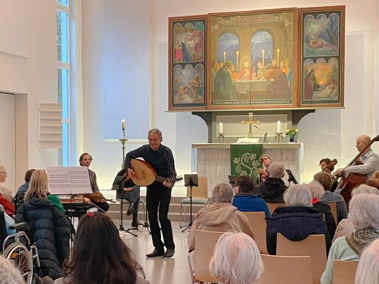 Bereits 2024 war das Ensemble Resonanz in der Diakonie Alten Eichen zu Gast, &copy; Diakonie Alten Eichen