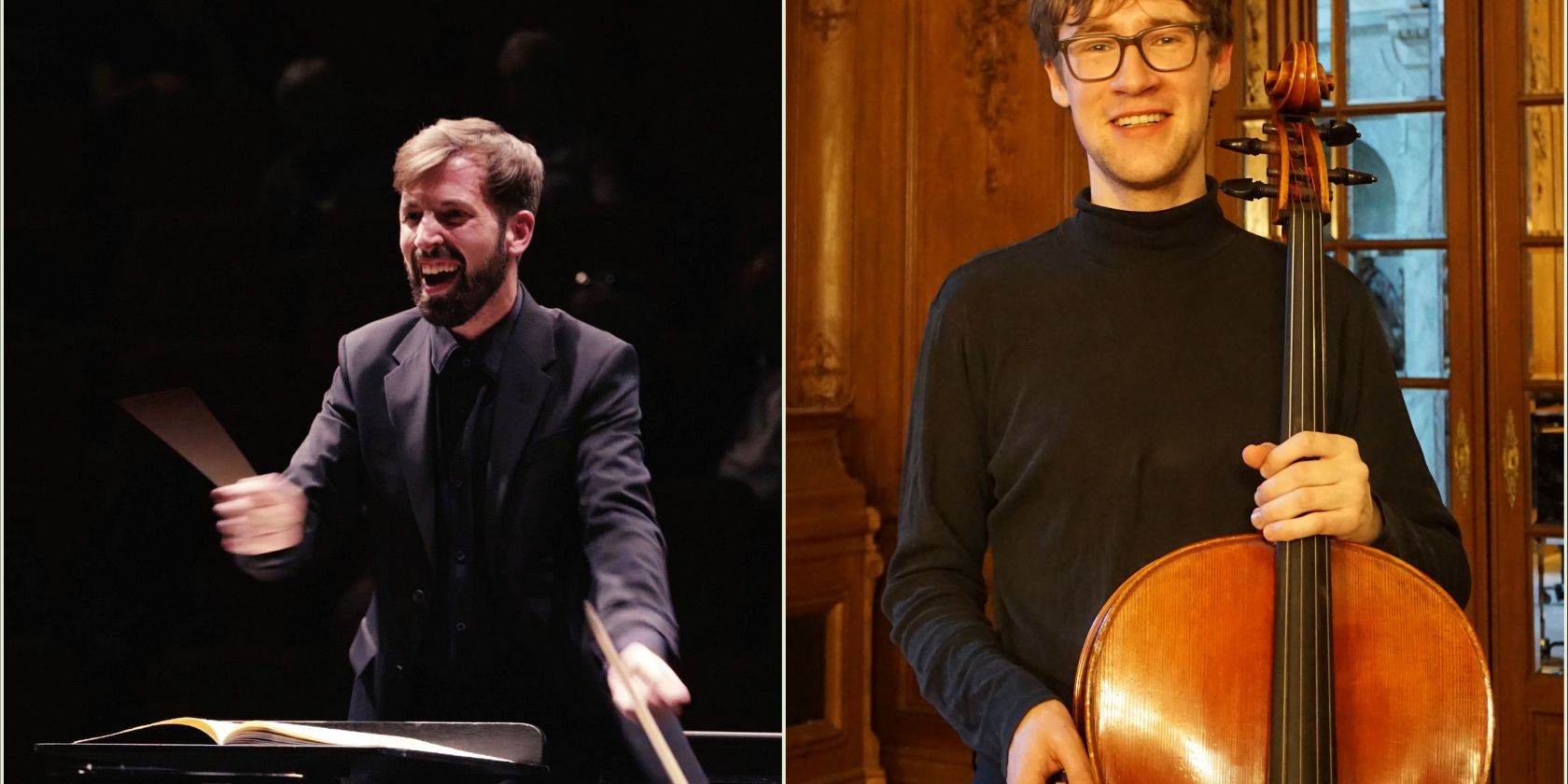 Leitung Miquel Bosch und Cello Solist Oskar Meier, &copy; Stephanorchester Schenefeld