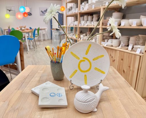Die Sonne geht auf - Keramik-Workshop