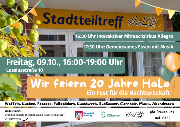 Wir feiern 20 Jahre HaLo - Ein Fest f&uuml;r die Nachbarschaft, &copy; Simon Tipke