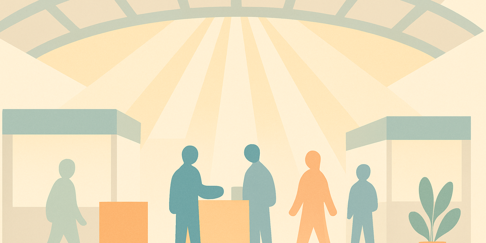 Ausstellung im modernen Konferenzzentrum, © Hamburg Tourismus GmbH