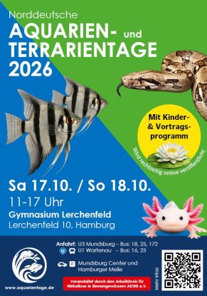 nat_plakat_2026, &copy; Norddeutsche Aquarien- und Terrarietage