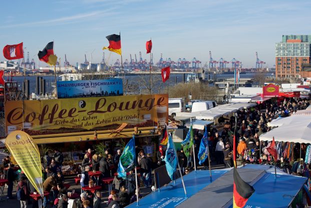 Fischmarkt Hamburg, © Johannes Leistner