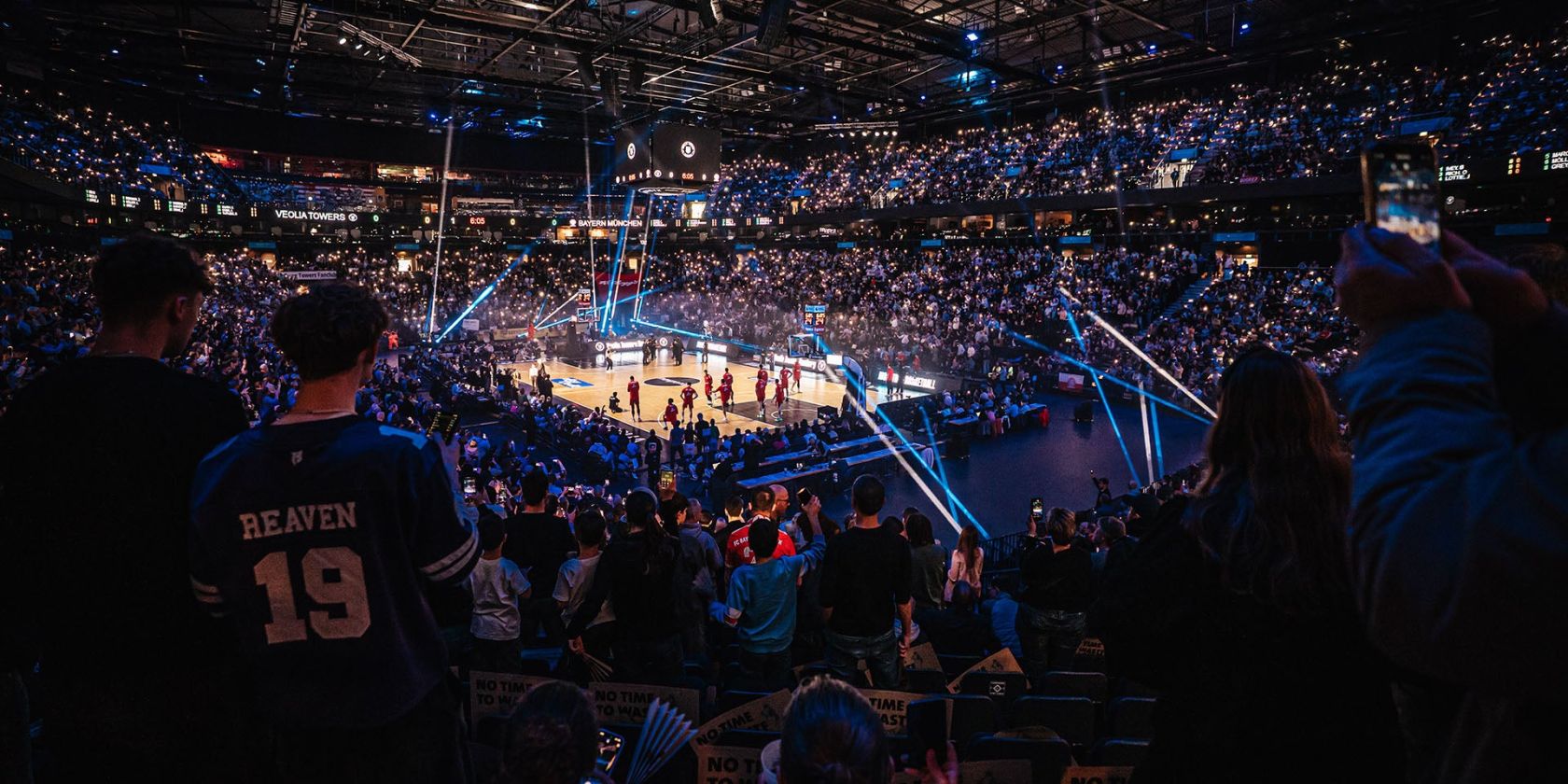 Veolia Towers Hamburg vs. FC Bayern M&uuml;nchen, &copy; Hamburg Towers Basketball-Betreibergesellschaft mbH