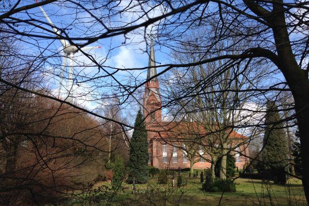 St. Gertrud-Kirche Hamburg-Altenwerder, &copy; M. Ristau