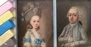 Atelierkurs Portrait in Pastell.jpg, © Buxtehude Museum