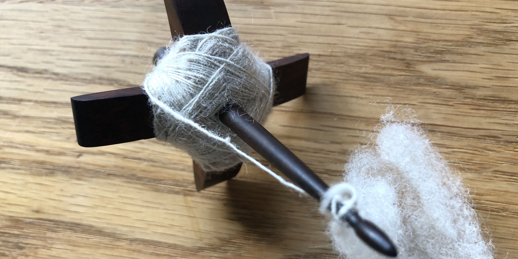 Handspindel, © Birgit Blumrich