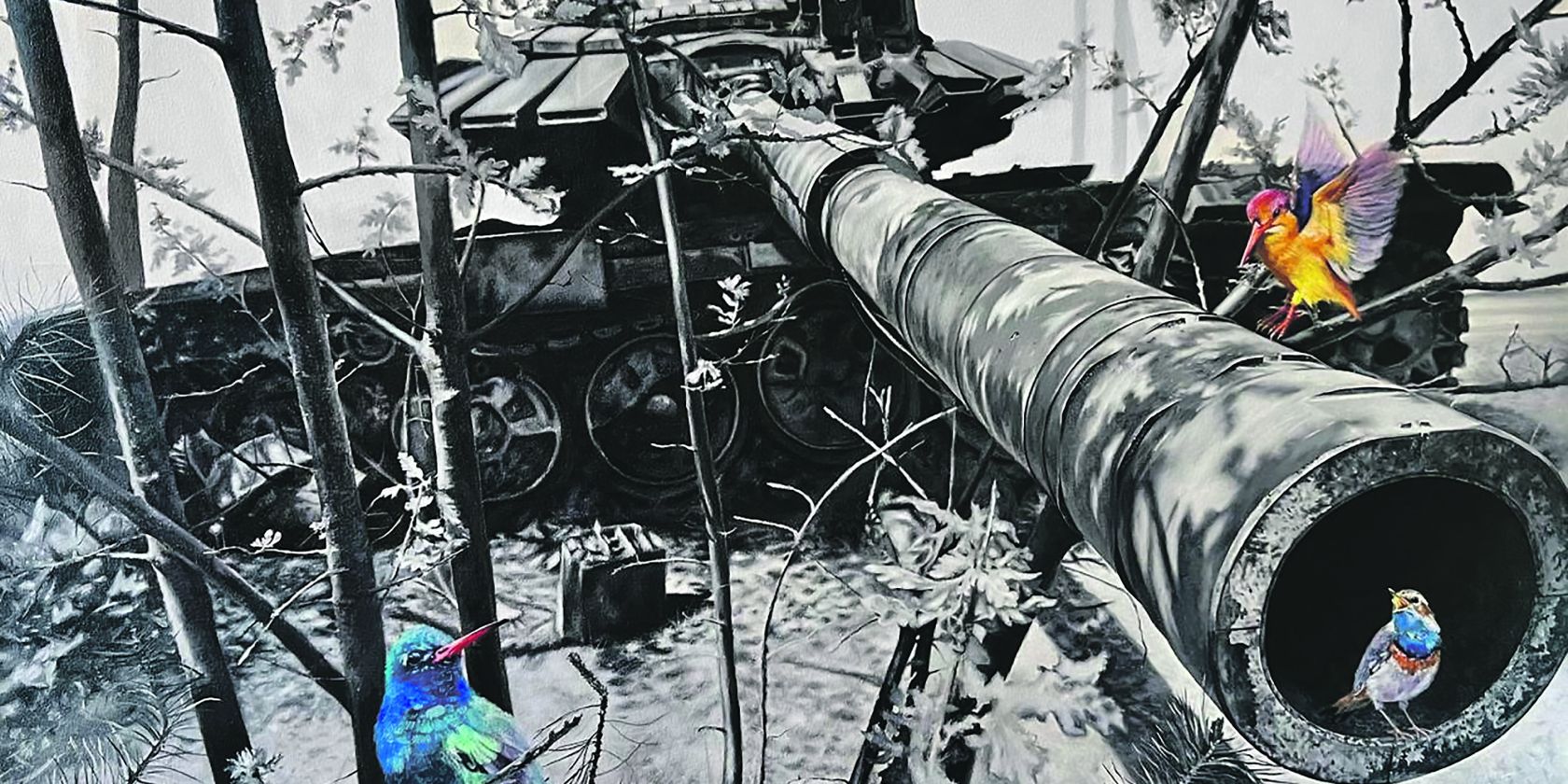 Foto zur Ausstellung "Wenn das Eisen schweigt", © vhs Wedel