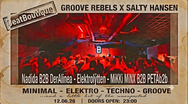 Flyer der Veranstaltung, &copy; Beat Boutique